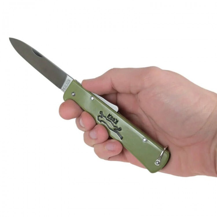 Otter Mercator K55K Cat Green Folding Knife - German Knife Shop