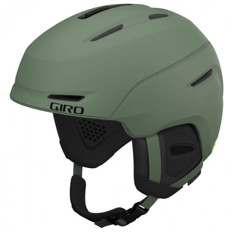 Giro Neo MIPS Snow Helmet Matte Green Complete Outdoors NZ