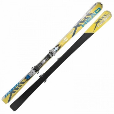 Head XRC 125 160cm Skis & Rossignol Bindings - Complete