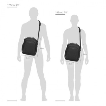 Pacsafe Metrosafe ECONYL LS250 Shoulder Bag Complete Outdoors NZ