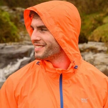 Mac In A Sac Unisex Origin 2 Jacket Neon Orange Complete Outdoors NZ